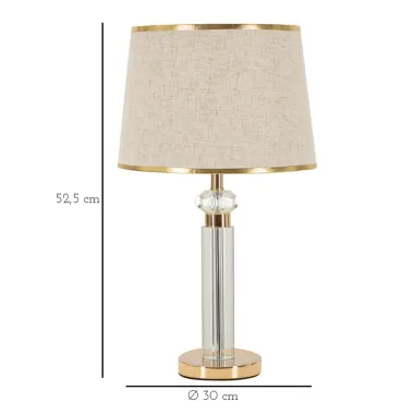 LAMPA STOŁOWA Praga 30X52,5 cm